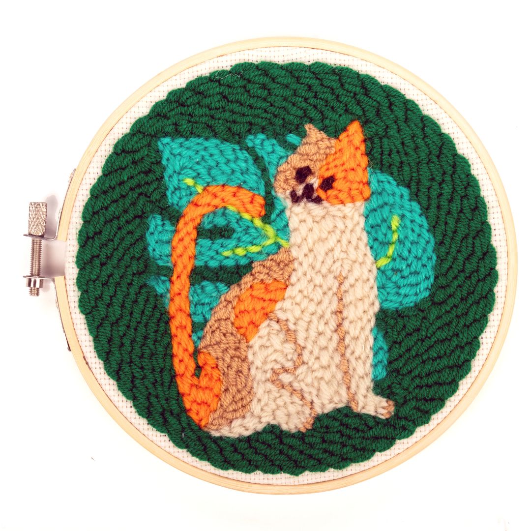 Kikkerland Punch Needle Kit