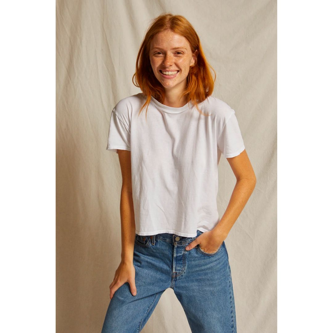 Harley Cotton Boxy Crew Tee