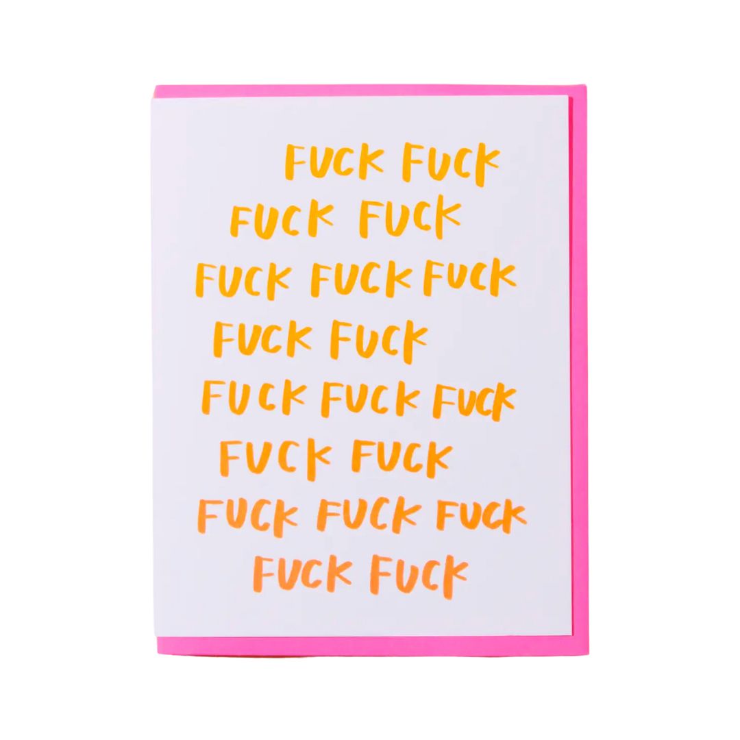 And Here We Are Greeting Card