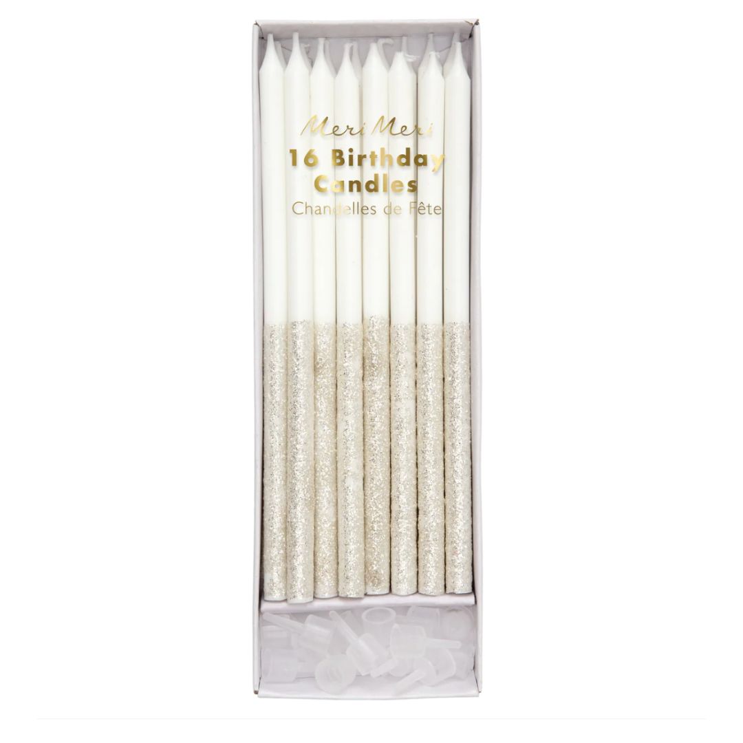 Meri Meri Glitter Dipped Candles