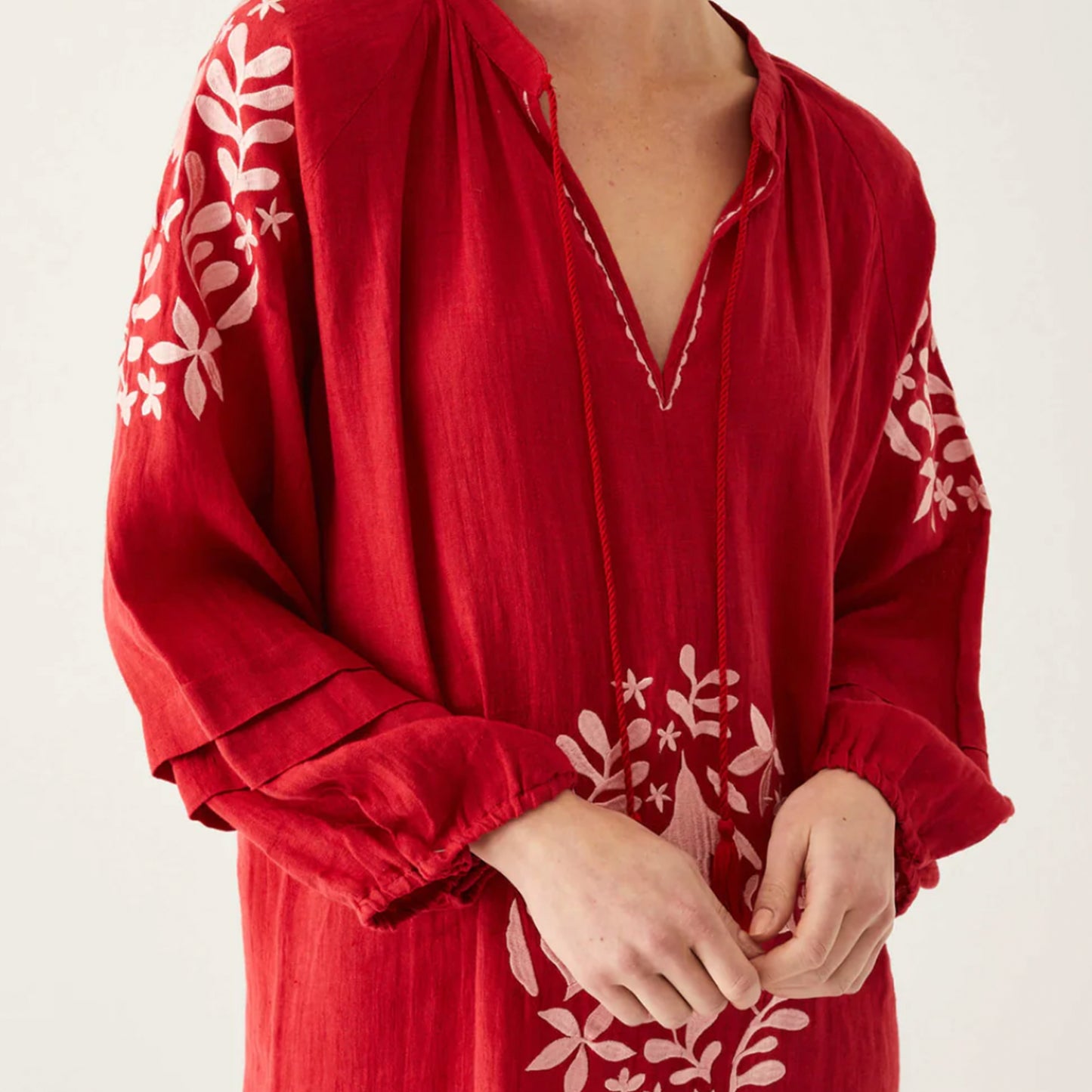 Mer Sea Palermo Embroidered Maxi Dress