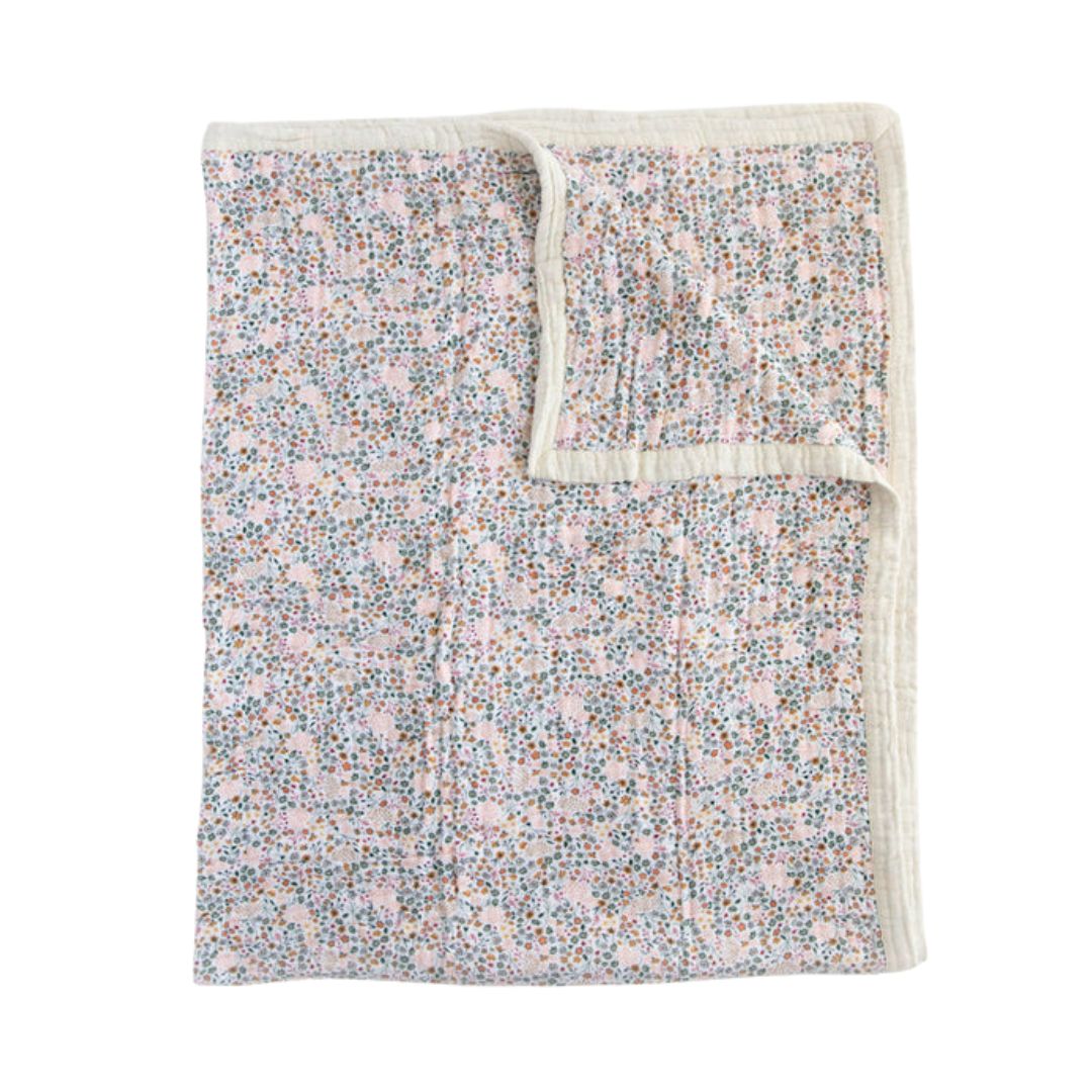 Little Unicorn Cotton Muslin Quilted Throw