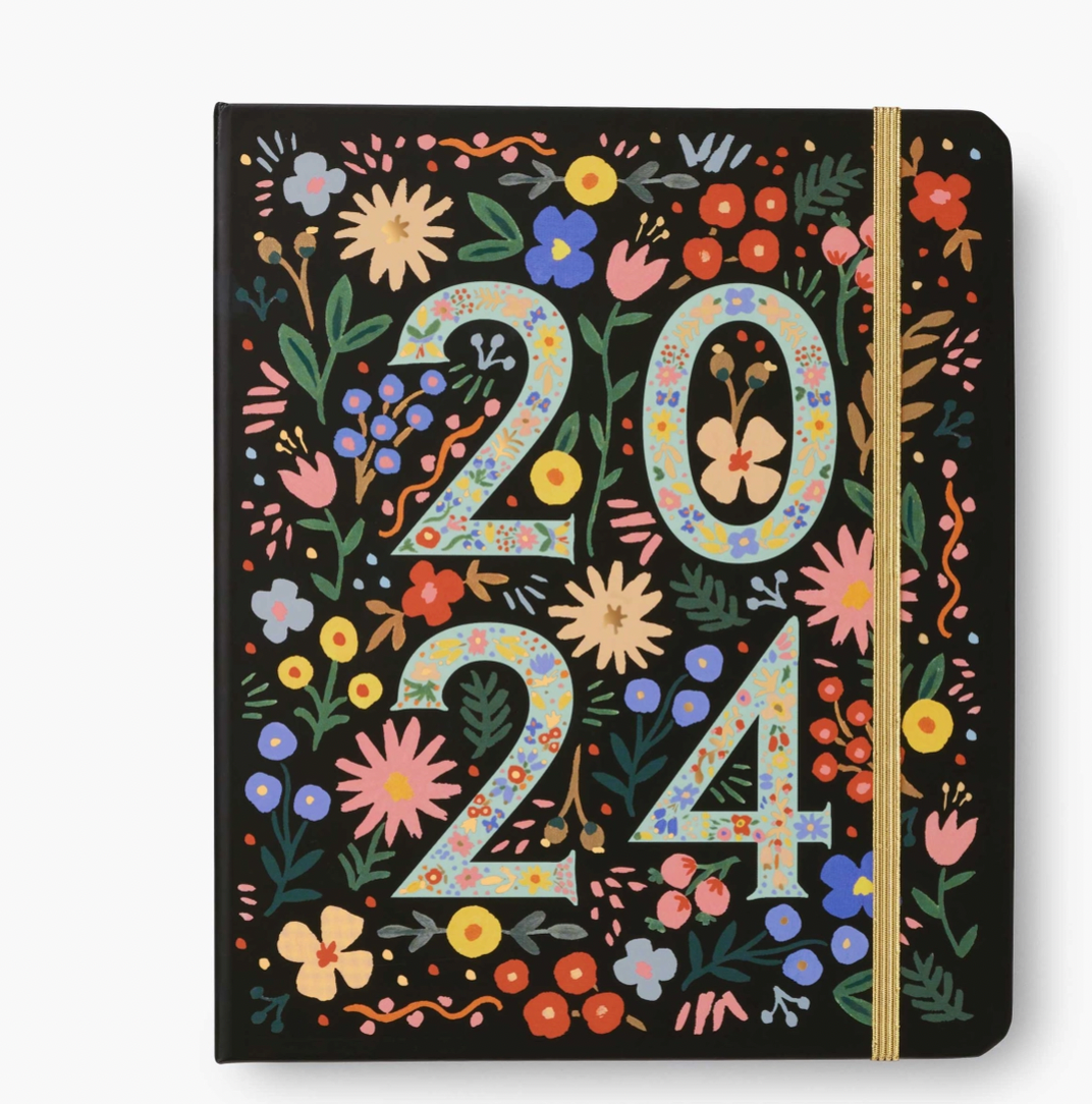 Rifle Paper 2024 Monthly Covered Planner