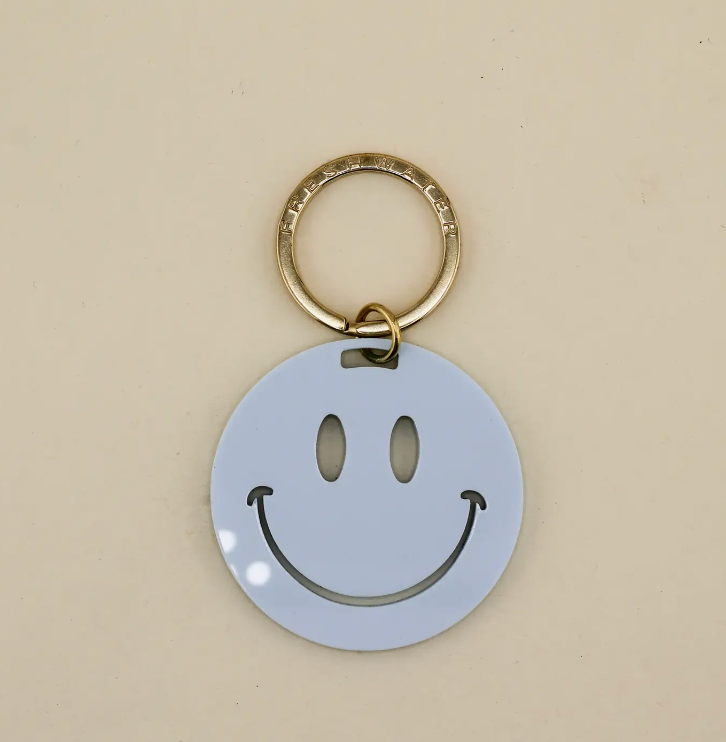 Smiley Face Keychain