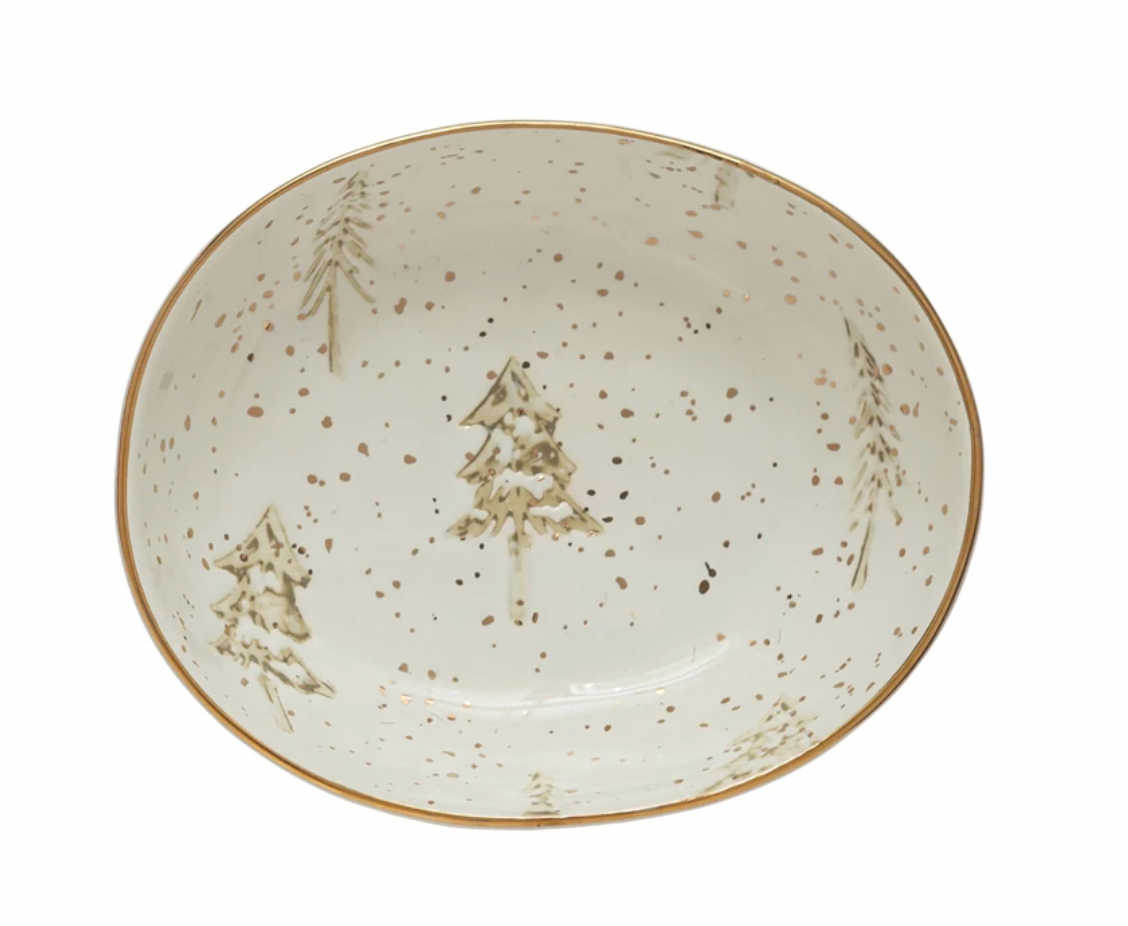 Holiday Stoneware Bowl