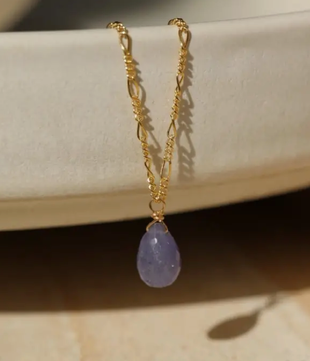 Token Tanzanite Necklace / Limited Edition