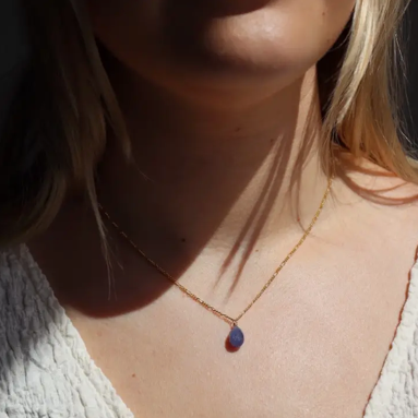 Token Tanzanite Necklace / Limited Edition