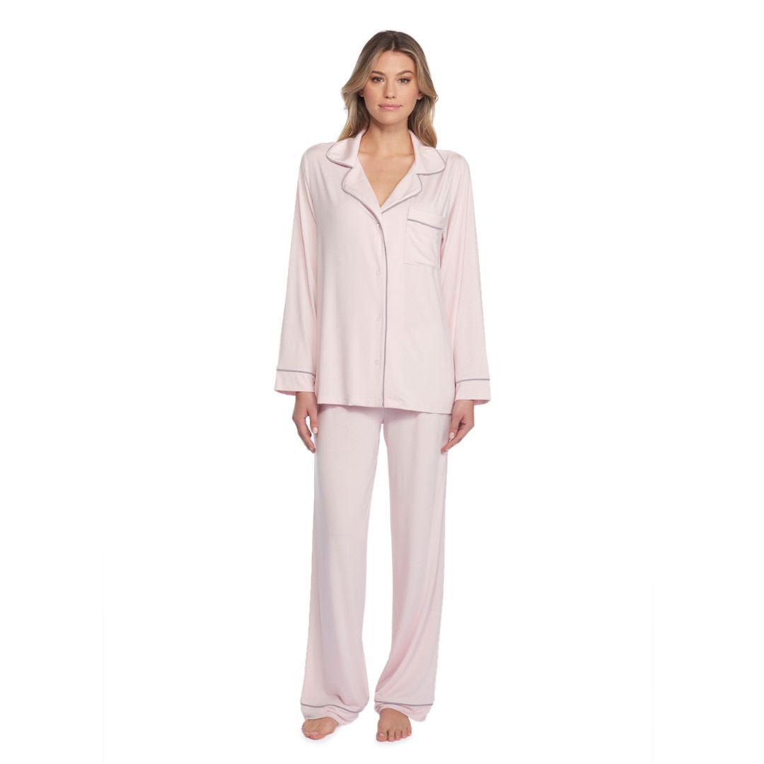 Barefoot Dreams LMJ Piped Pajama Set