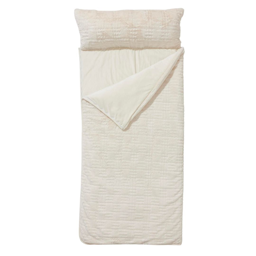 Faux Fur Sleeping Bag