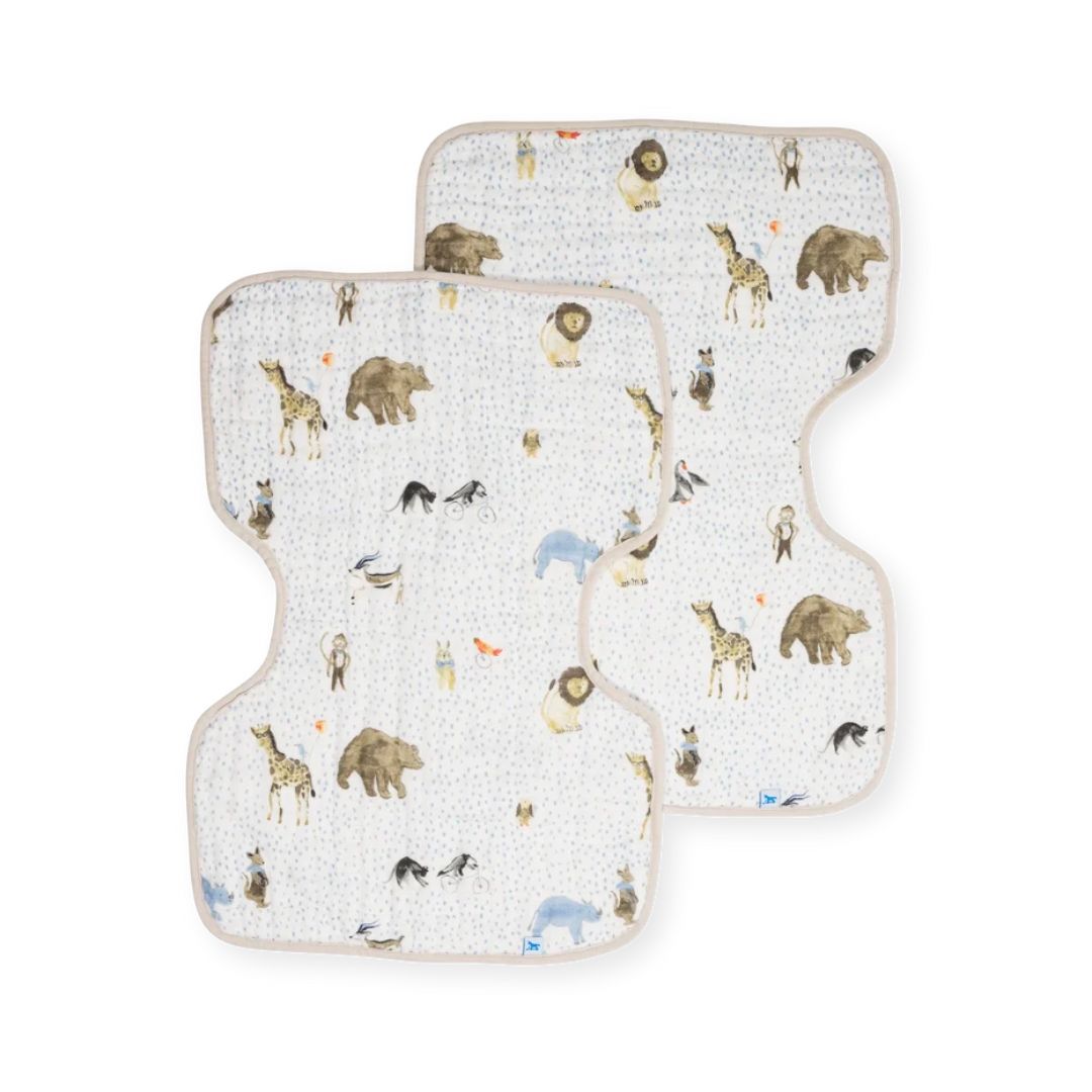 Little Unicorn Cotton Muslin Burp Cloth (2 Pack)