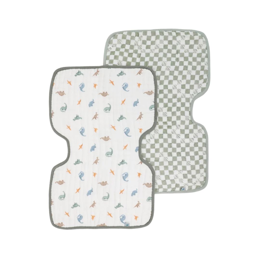 Little Unicorn Organic Cotton Burp Cloth (2 pack)