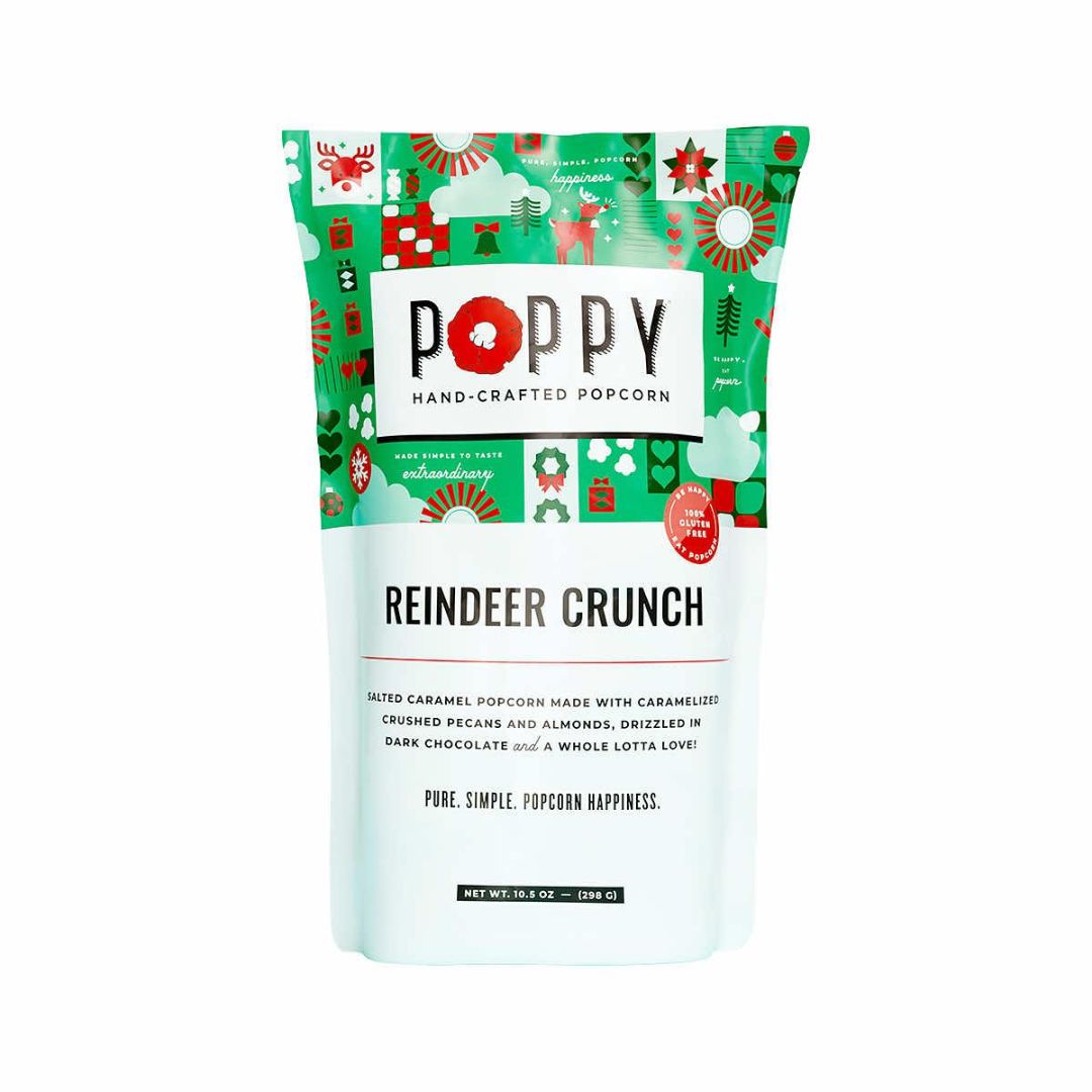 Poppy Popcorn Holiday Market Bag
