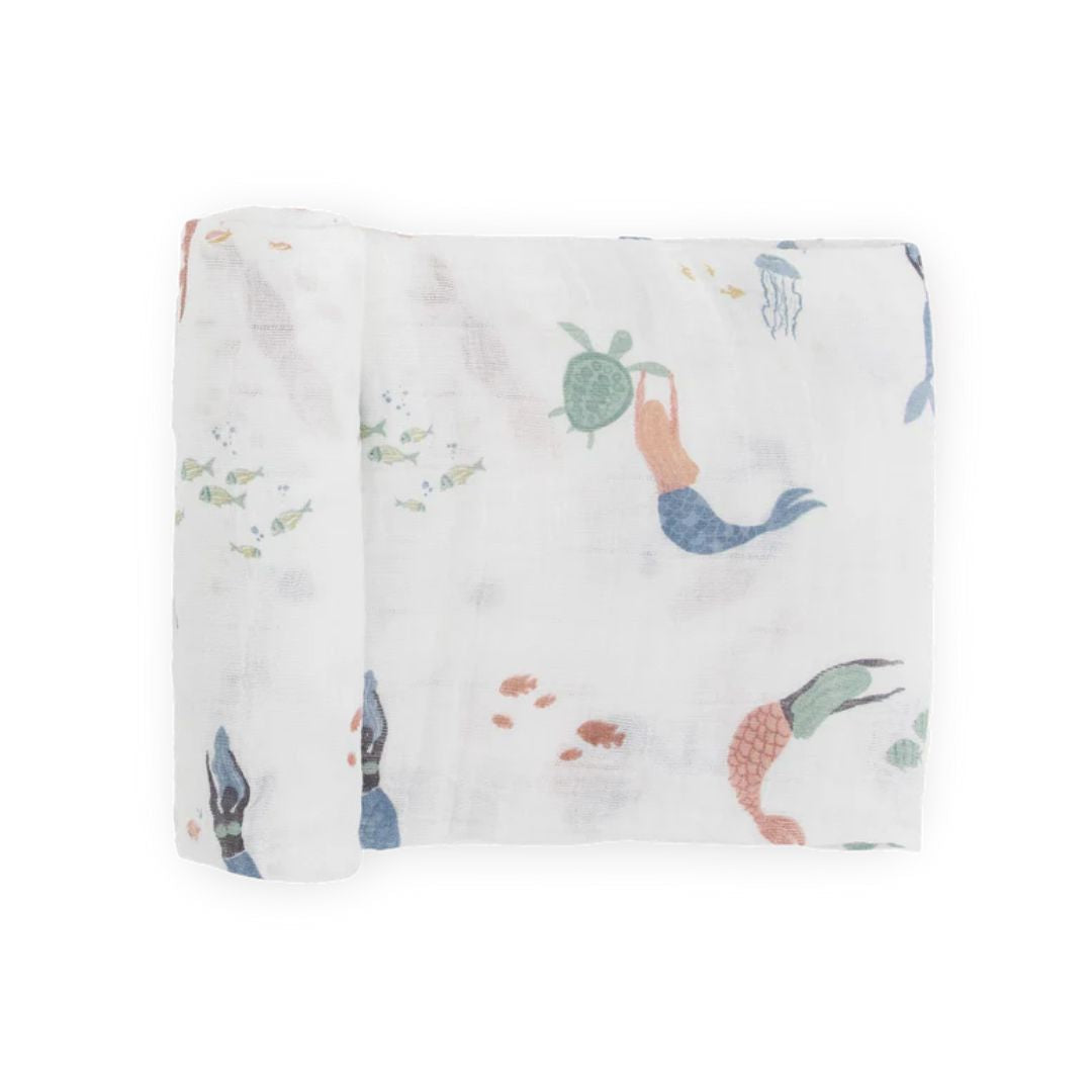 Little Unicorn Cotton Muslin Swaddle