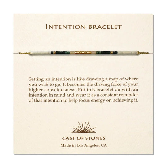 Cast of Stones Intention Bracelet