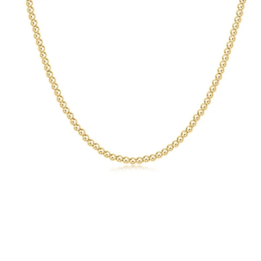 E Newton Choker Classic Gold 3MM