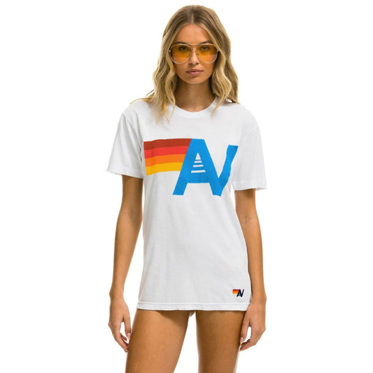 Aviator Nation Logo Crew Tee Shirt