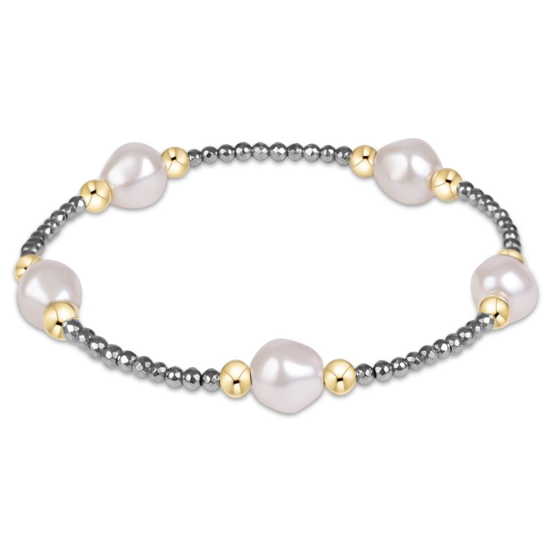 E Newton Purpose Admire Pearl 8MM Bracelet