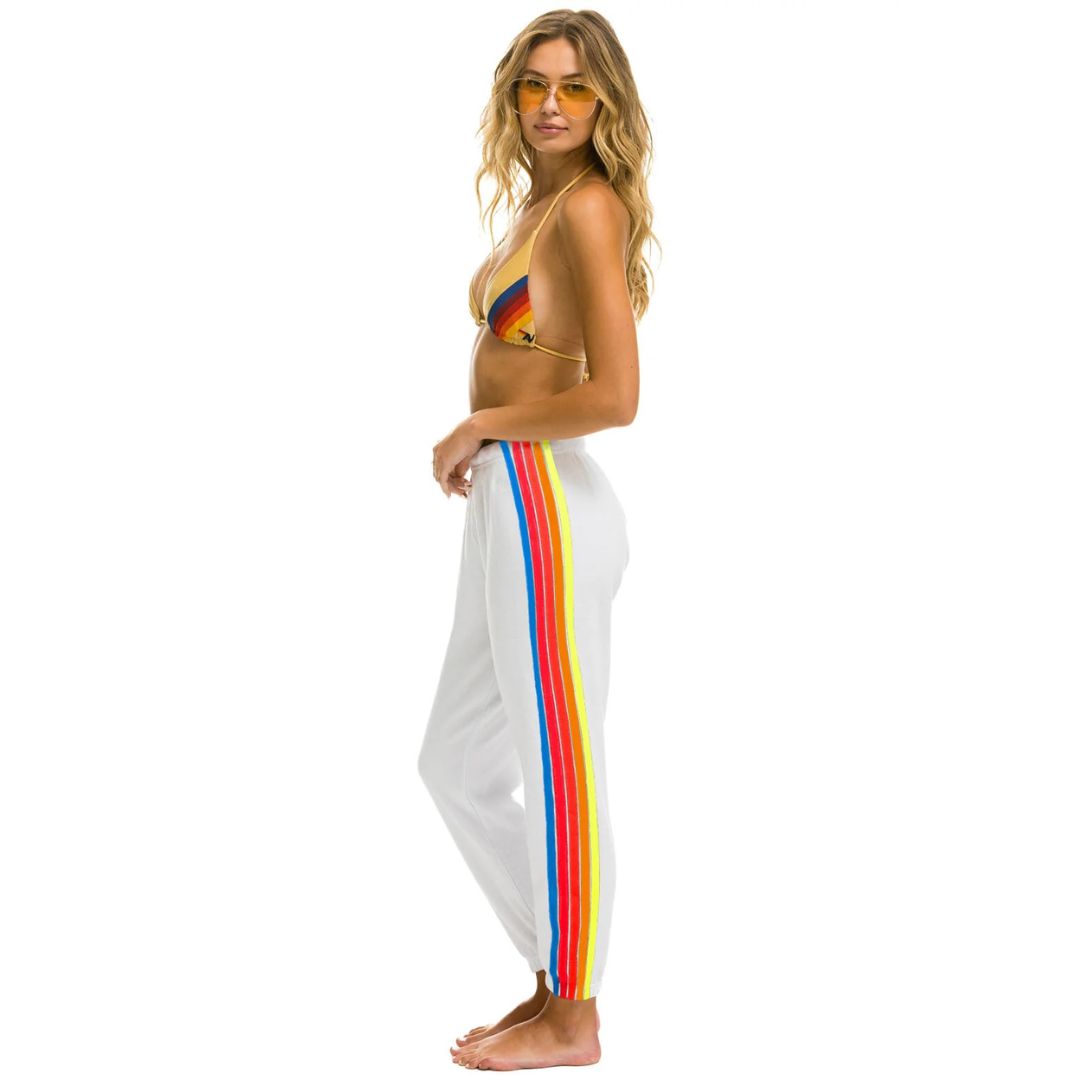 Aviator Nation 5 Stripe Women's Sweatpants