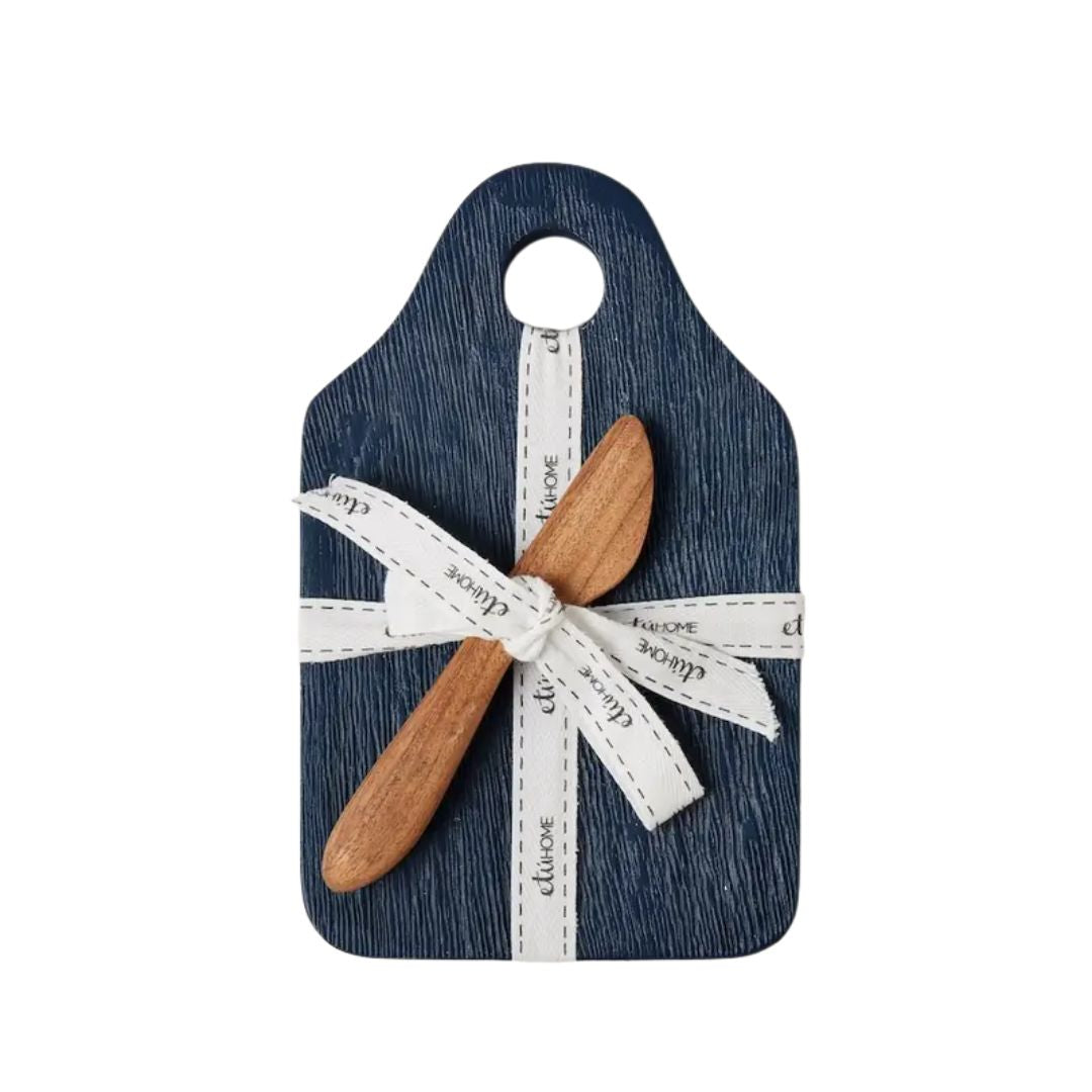 Small Dutch Cheese Board w/Spreader