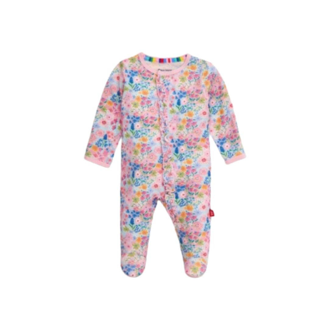 Magnetic Me Ruffle Modal Footie