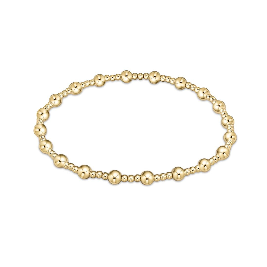 Classic Sincerity Gold Bracelet