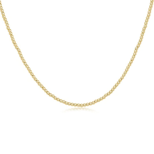 E Newton Choker Classic Gold 2MM