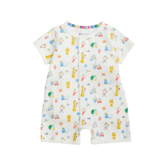 Magnetic Me Organic Cotton Short Sleeve Romper