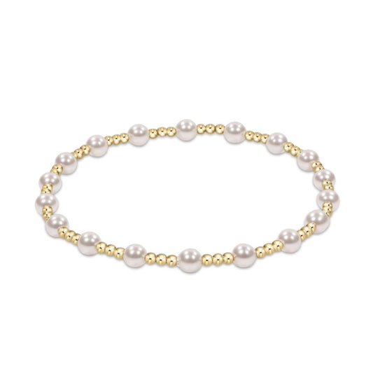 E Newton Classic Pearl Bracelet