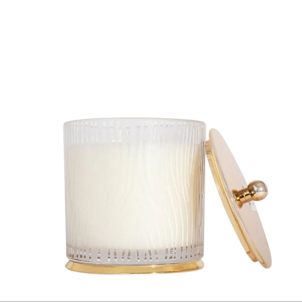 Frasier Fir Frosted Wood Grain Candle