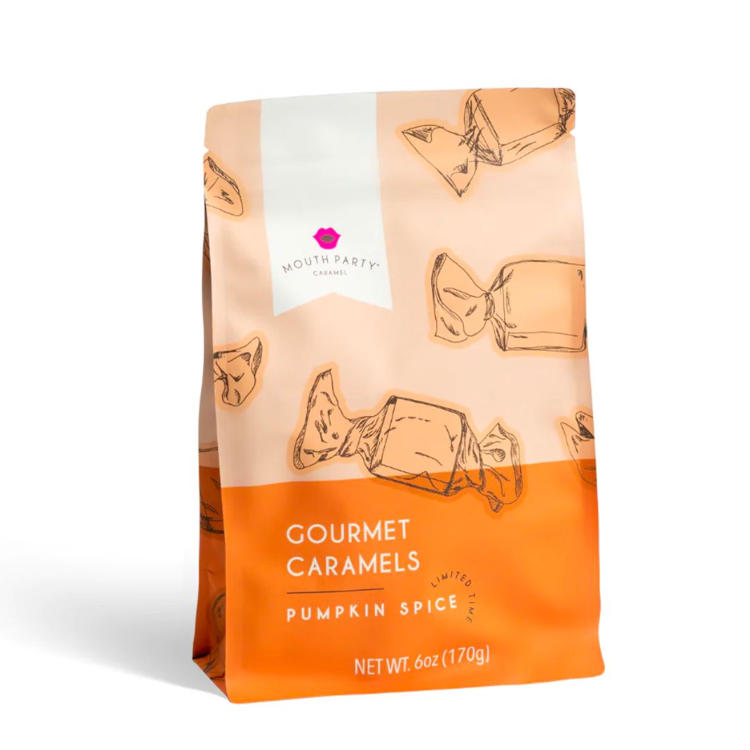 Mouth Party Pumpkin Caramel 6oz Gift Bag