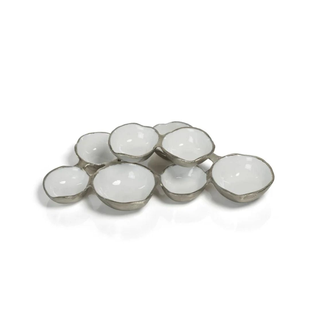 Small Cluster of 8 Serving Bowls
