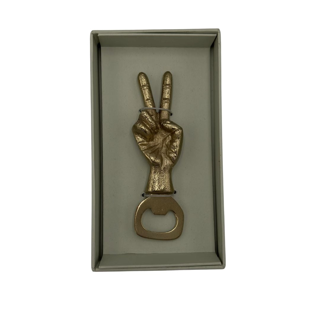 Bottle Opener Peace Sign