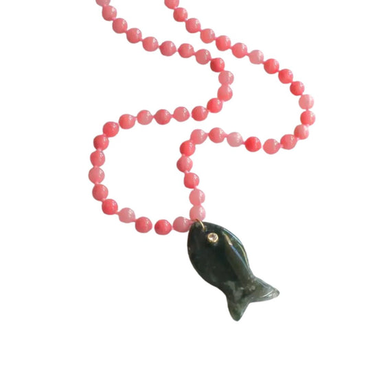 Calla Beaded Necklace