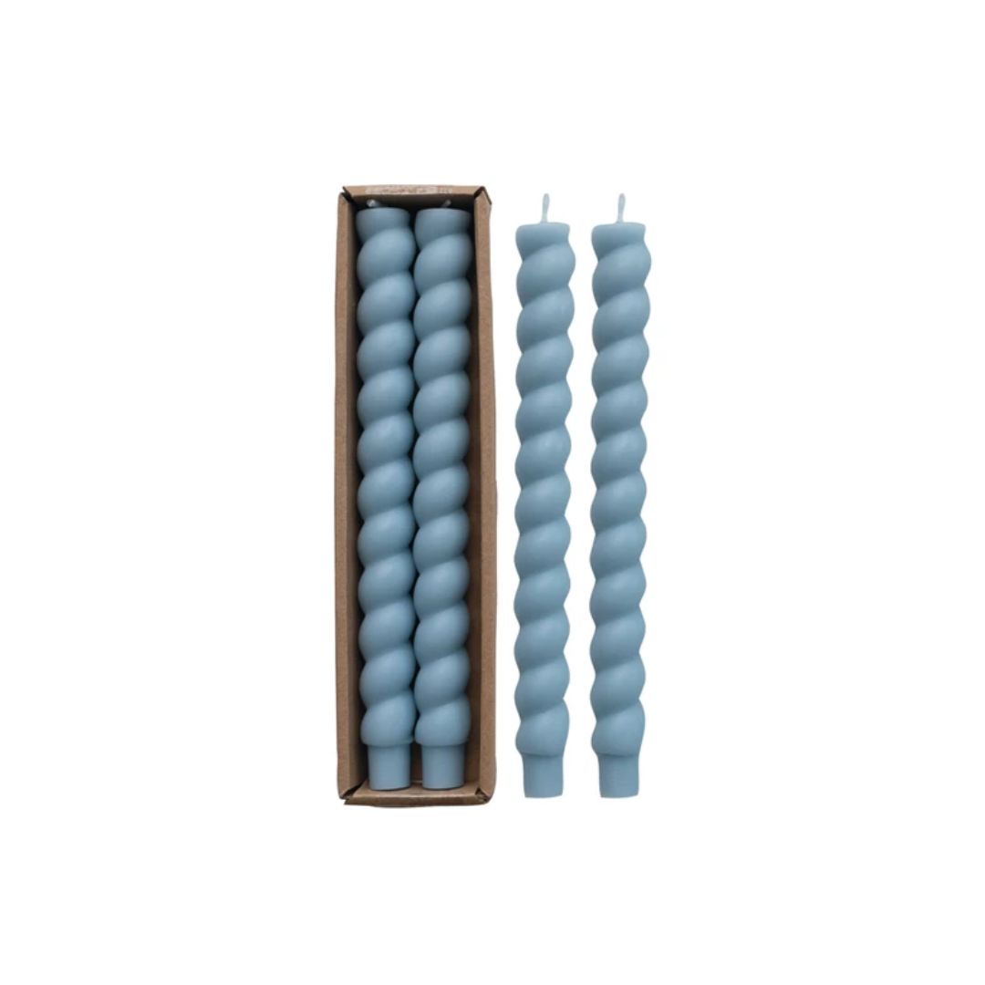 Unscented Twisted Taper Candles