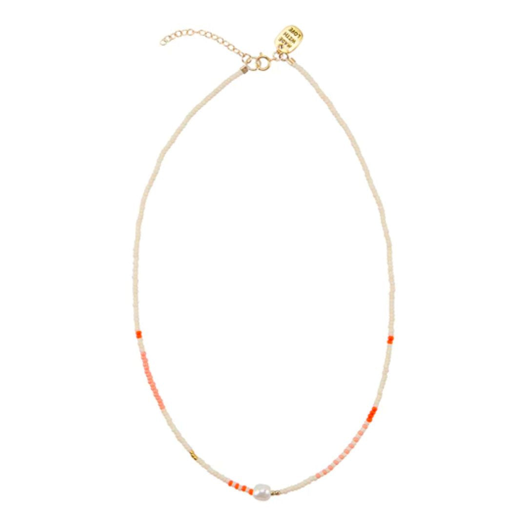 Sidai Designs Zebra Pearl Necklace