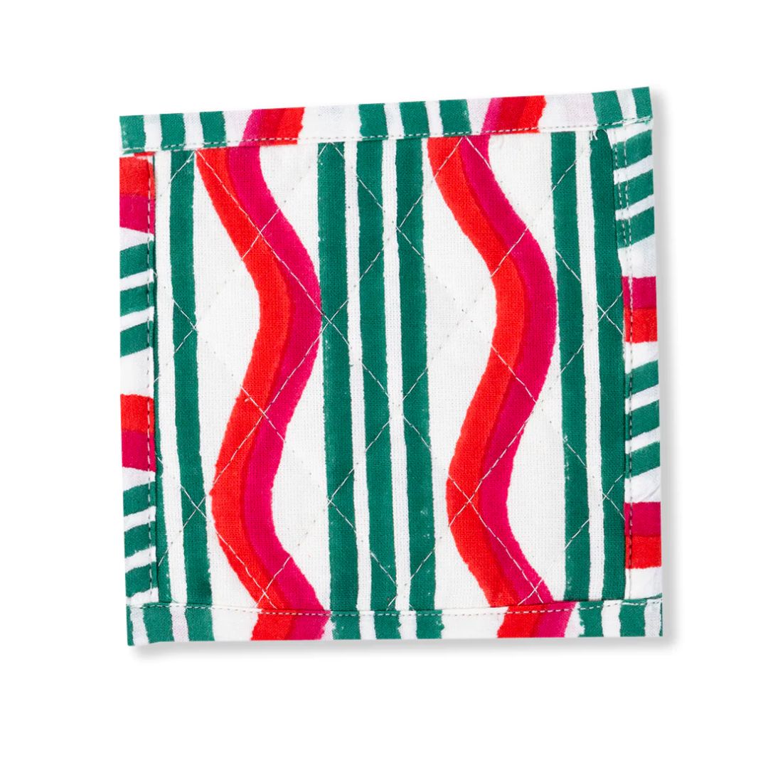 Furbish Holiday Coasters