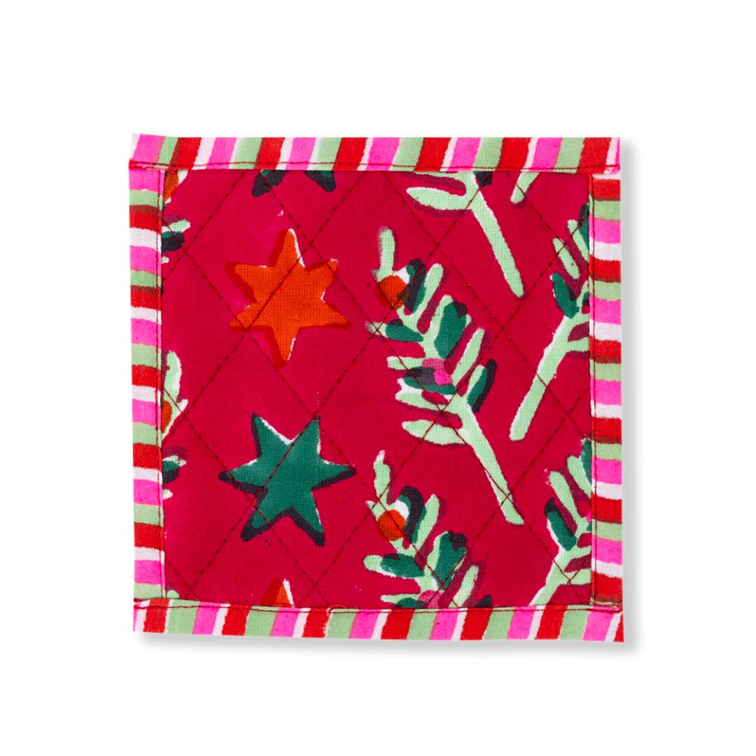 Furbish Holiday Coasters