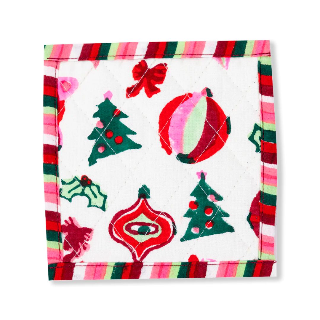 Furbish Holiday Coasters