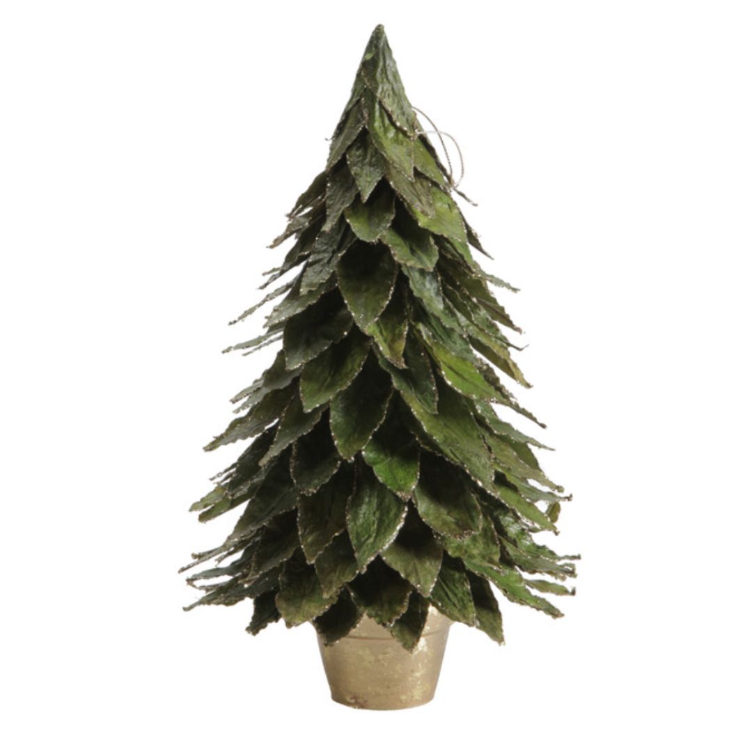 Natural Leaf Tree With Pot