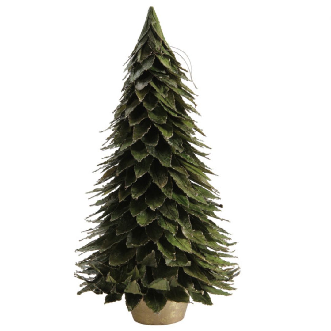 Natural Leaf Tree With Pot