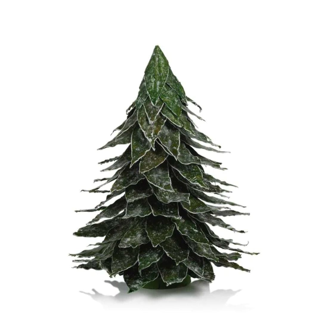 Natural Mahogany Leaf Tree with Capiz Flakes
