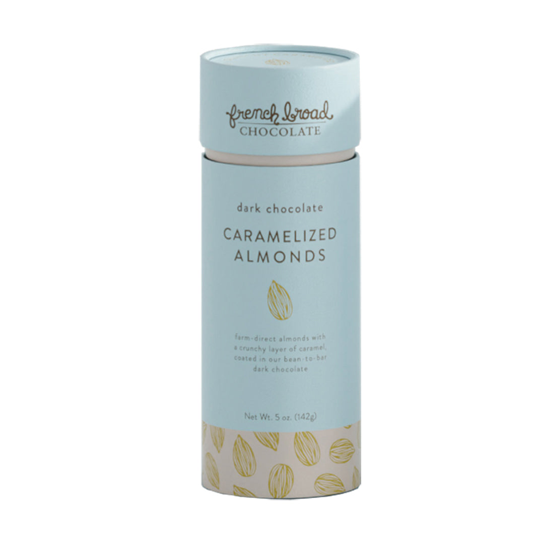 French Broad Dark Chocolate-Covered Caramelized Almonds