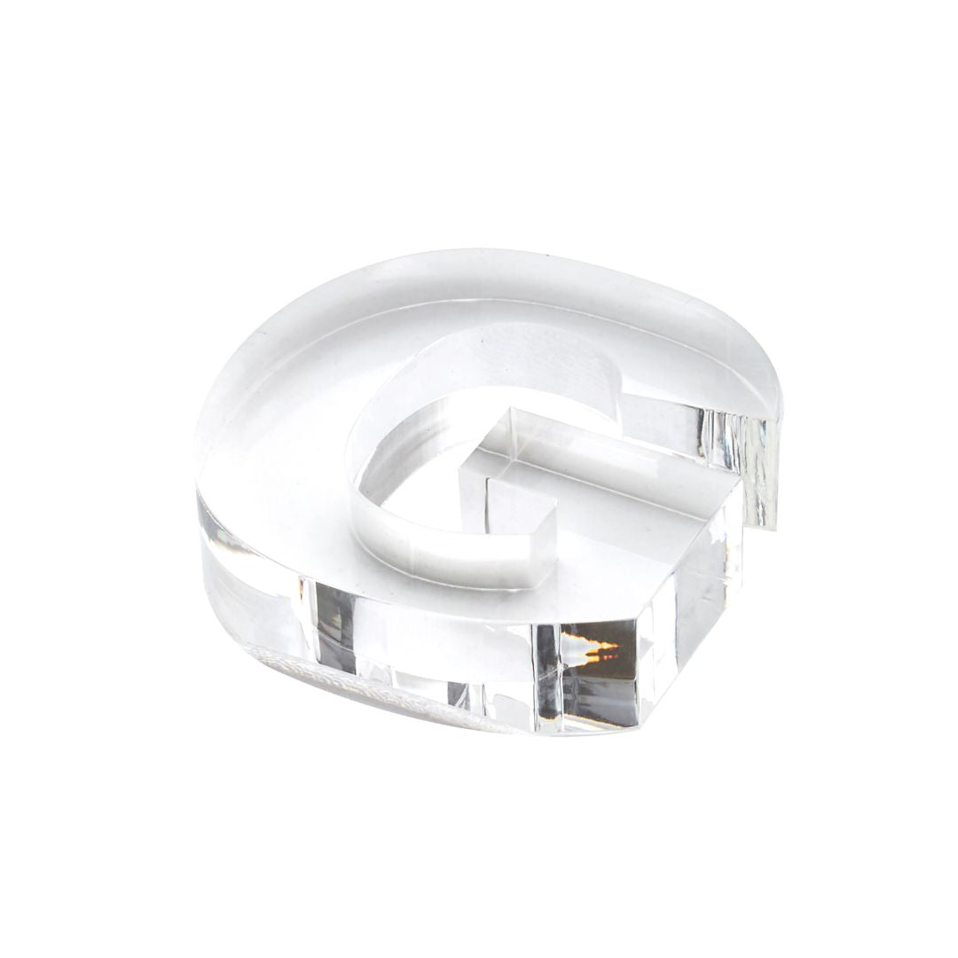 Acrylic Letter Napkin Weight