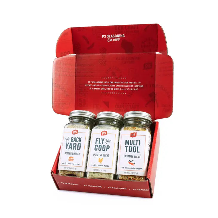 PS Seasoning The Grillfather Grilling Trio