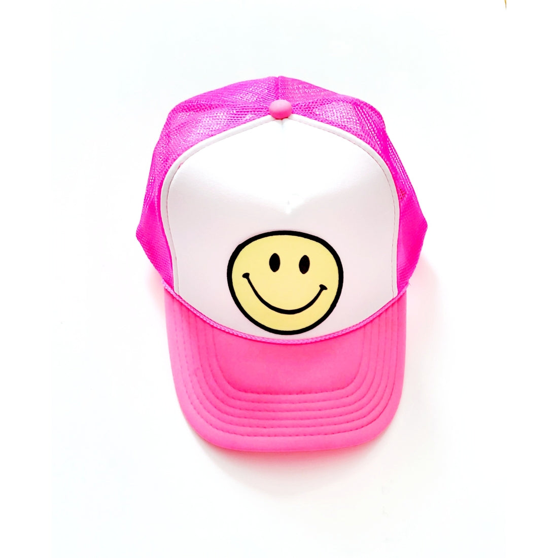 Smiley Face Vintage Trucker Hat