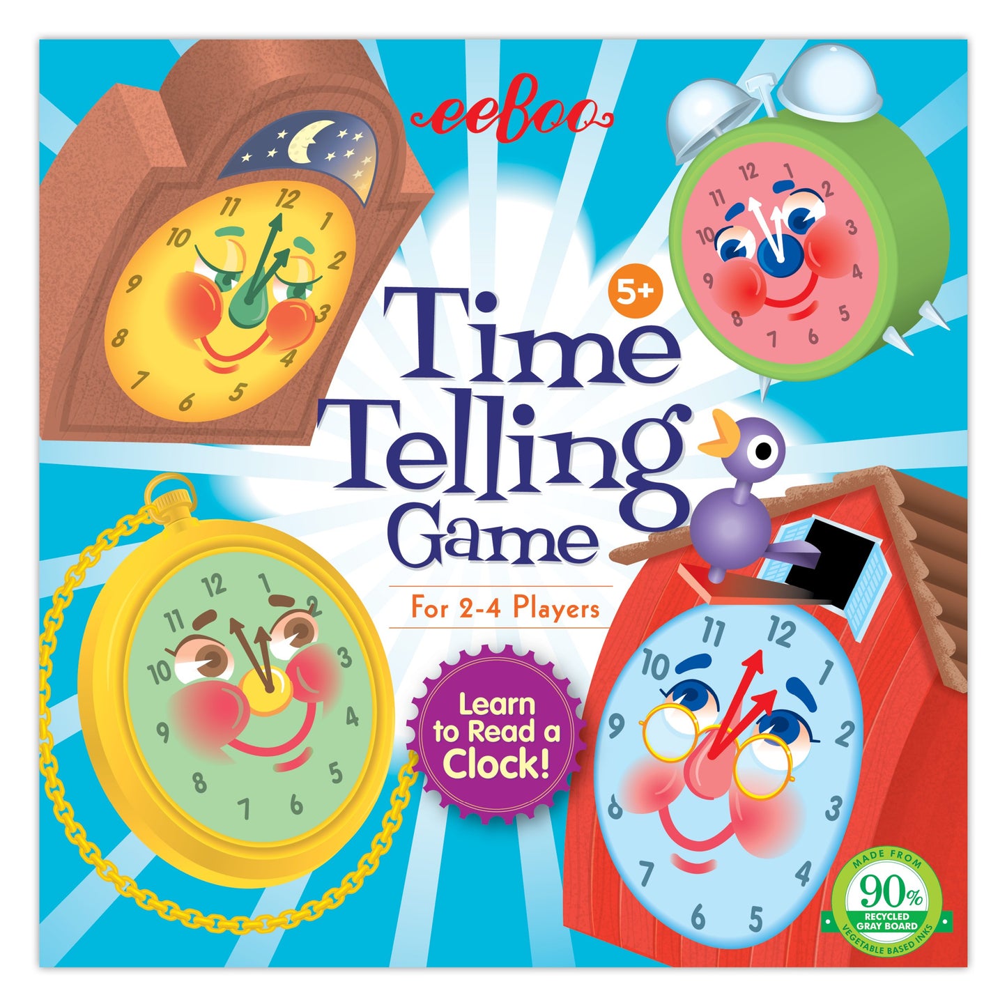 Eeboo Telling Time Game