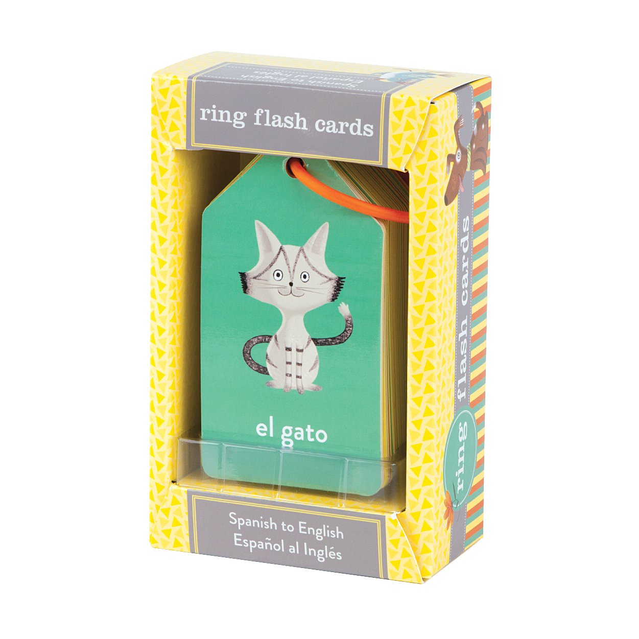 Mudpuppy Spanish to English Ring Flashcards