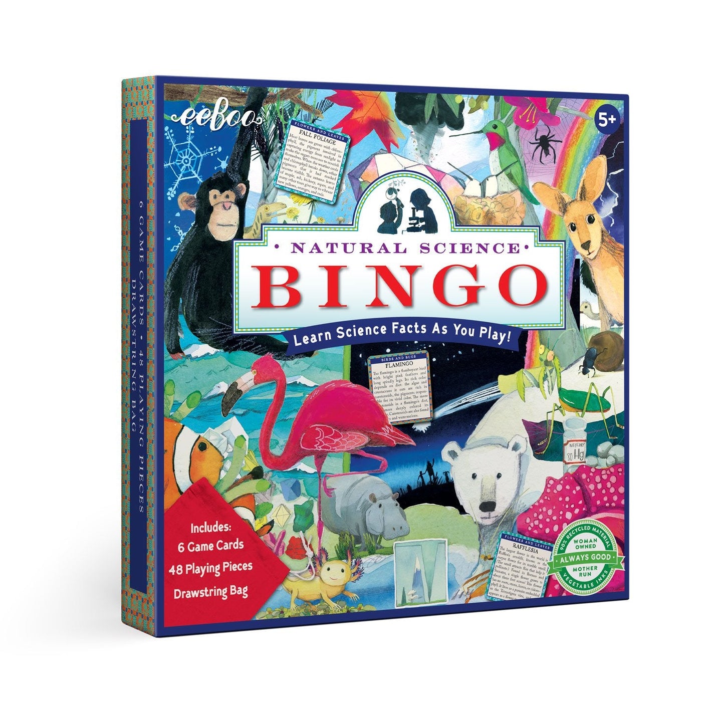 Eeboo Natural Science Bingo