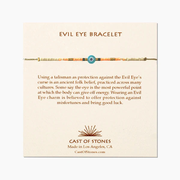 Cast of Stones Evil Eye Bracelet