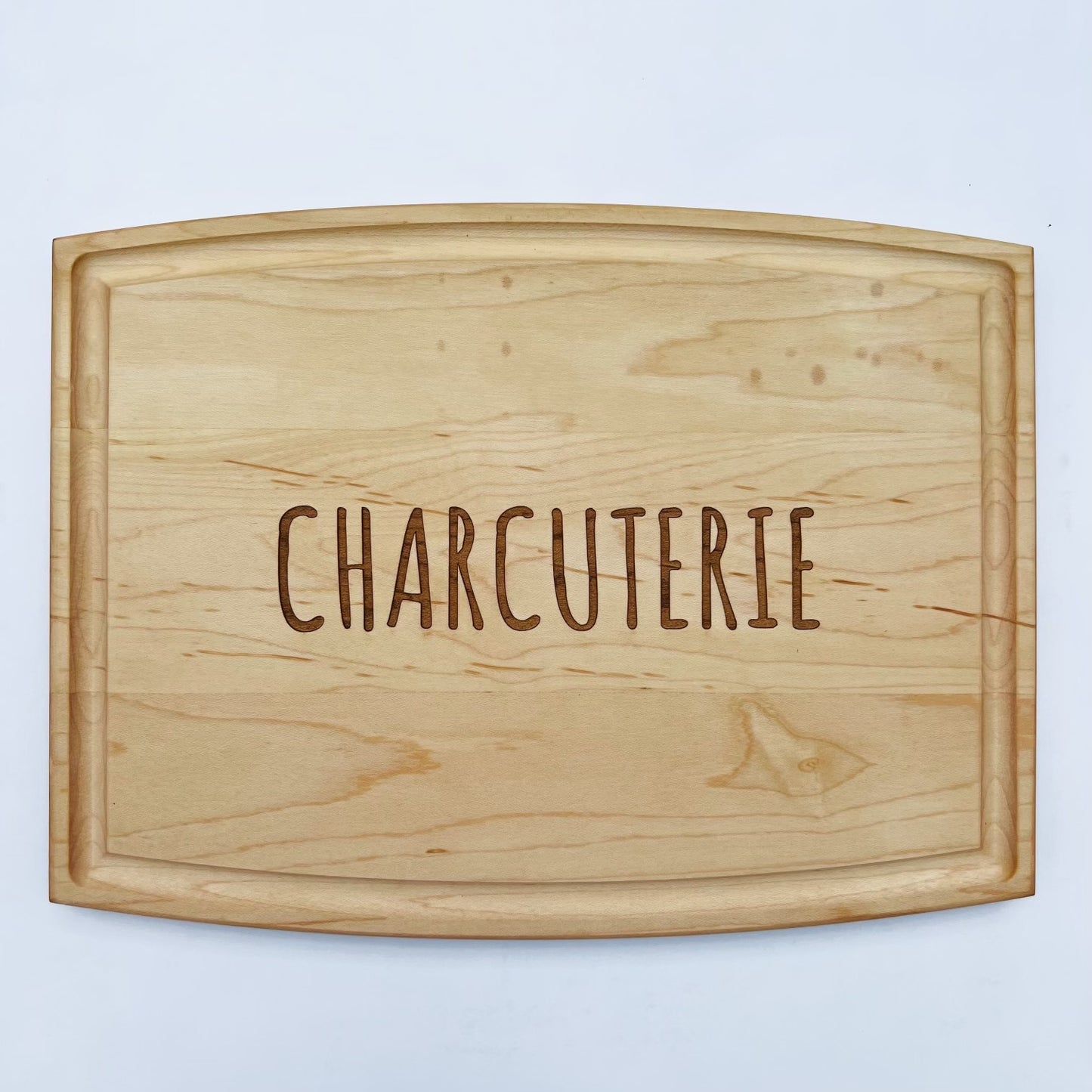 Maple Leaf 12" Arched Rectangle Maple Board